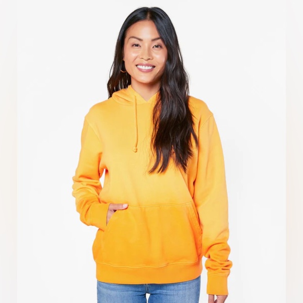 Women’s Sun Fade Yellow Orange Hoodie